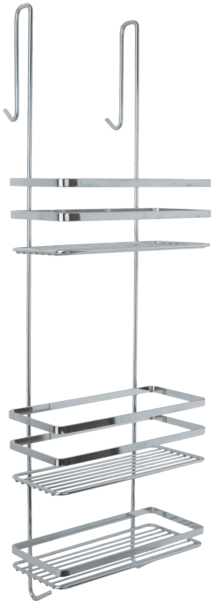 ARTD058733 - Duschy Showercaddy m/3 kurver og bakkrok, krom - 