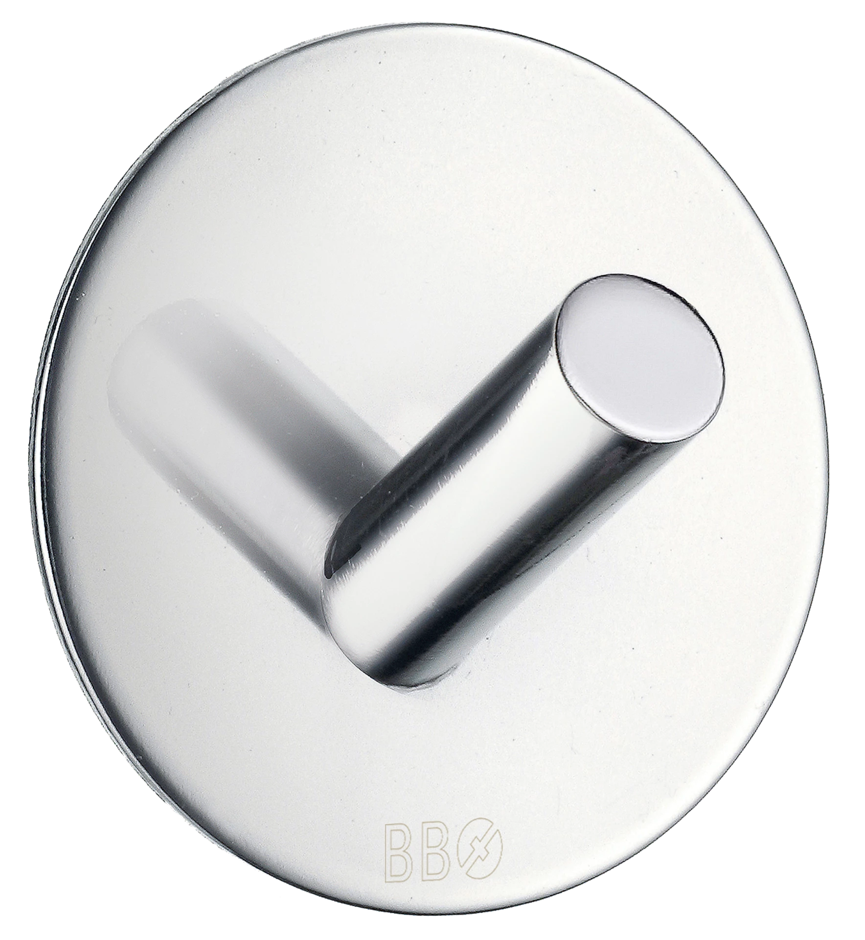 ARTBK1090 - Beslagsboden enkel krok, krom - 