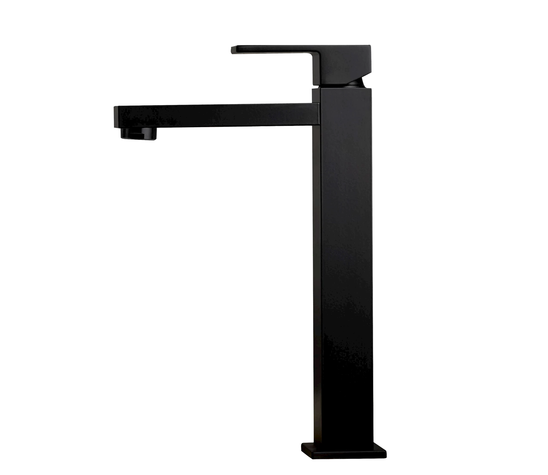 NRF4374757 - Ergo Q høyt servantbatteri, sort matt - 