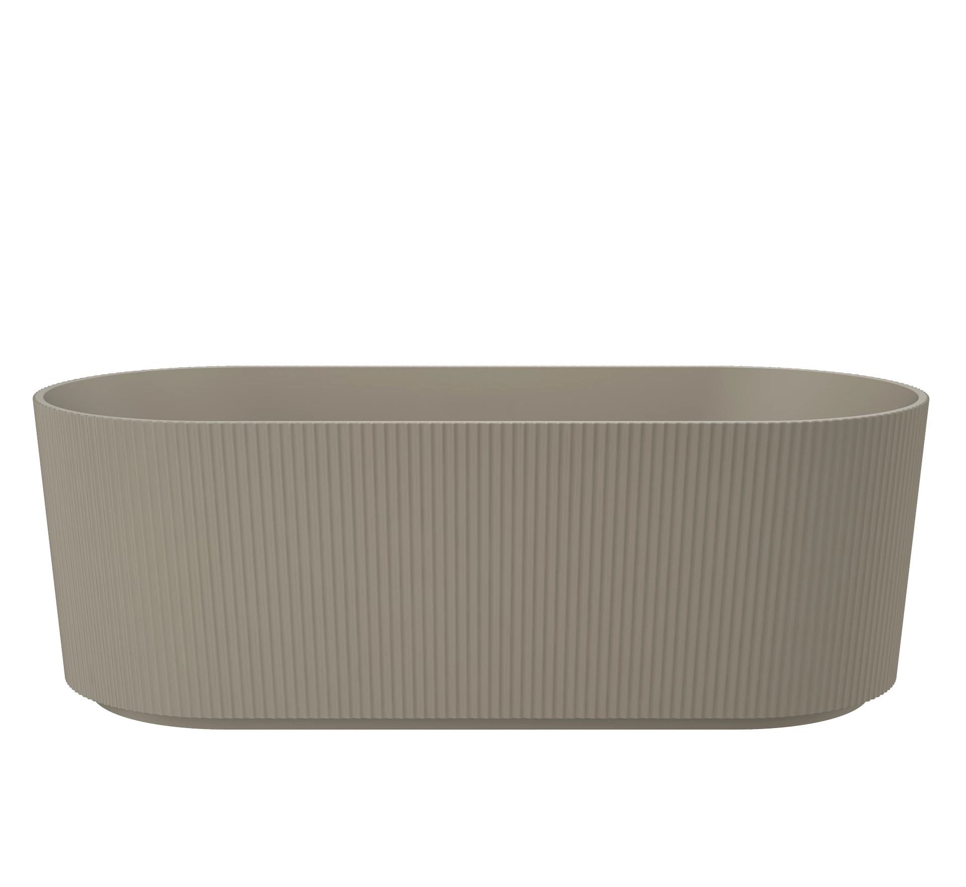 NRF6215754 - Morviga badekar 150, varm grå-beige matt - 