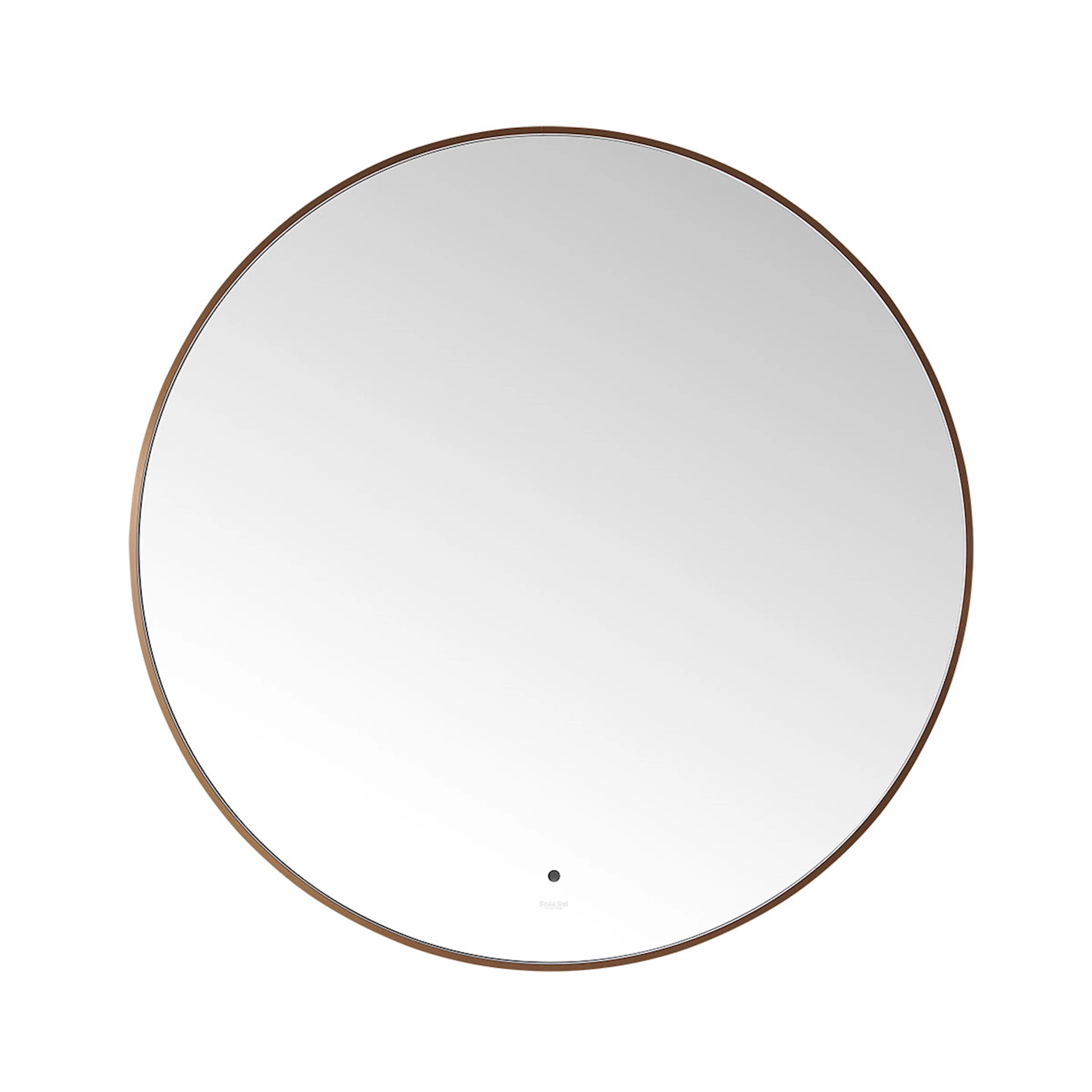 ART202127 - Minori 90 rundt speil med backlight i børstet kobber - 