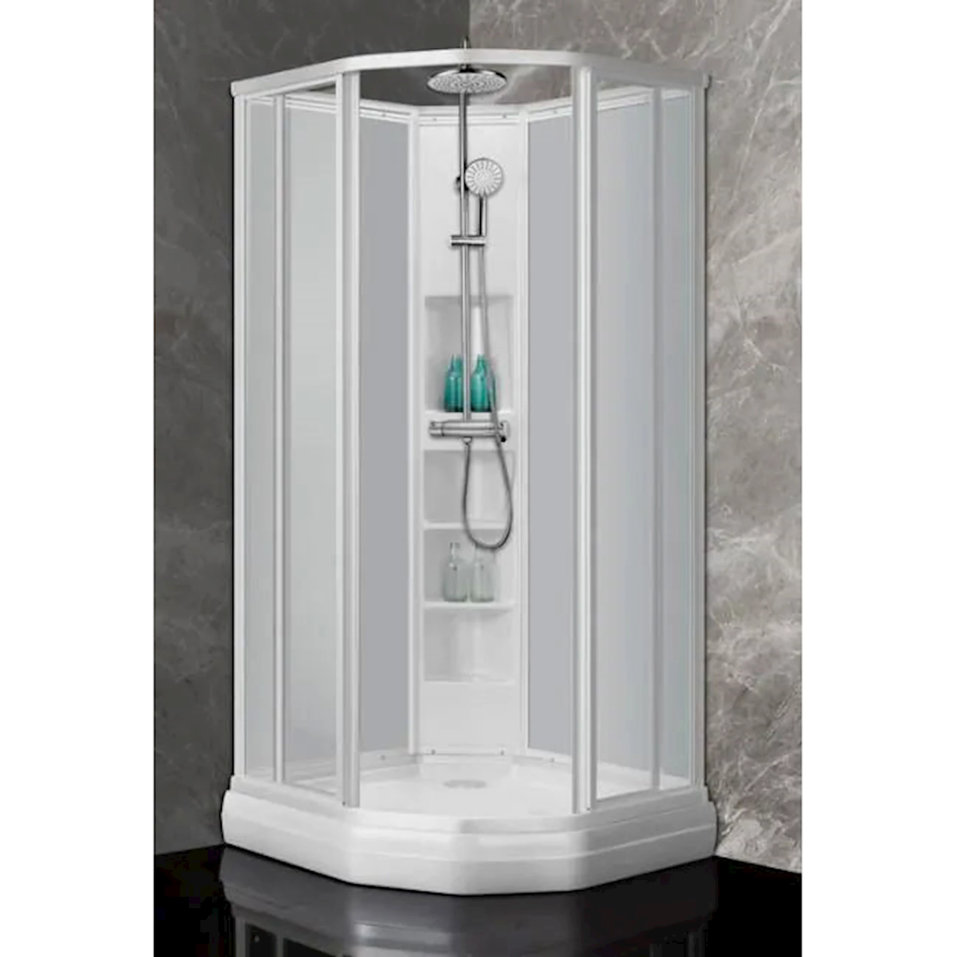 NRF6314475 - Classic Hvit Plus Dusjkabinett - 